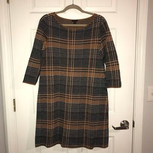 Ann Taylor, M, camel/black/cream